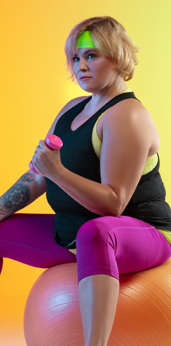 PLUS-SIZE FITNESS MODELS