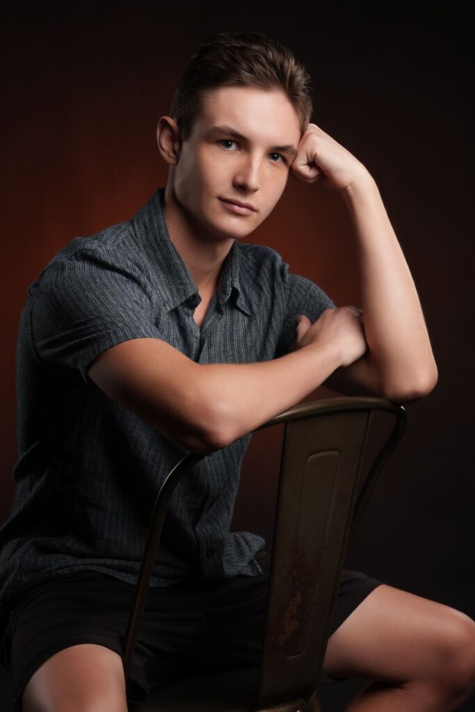 Maximilian signed with Posche Models